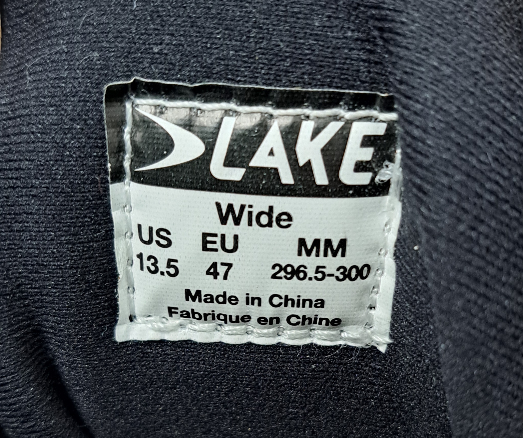 Lake MXZ304-X Winter Wide Mountain Bike Shoes - Black, Size Options Available - Picture 18 of 18