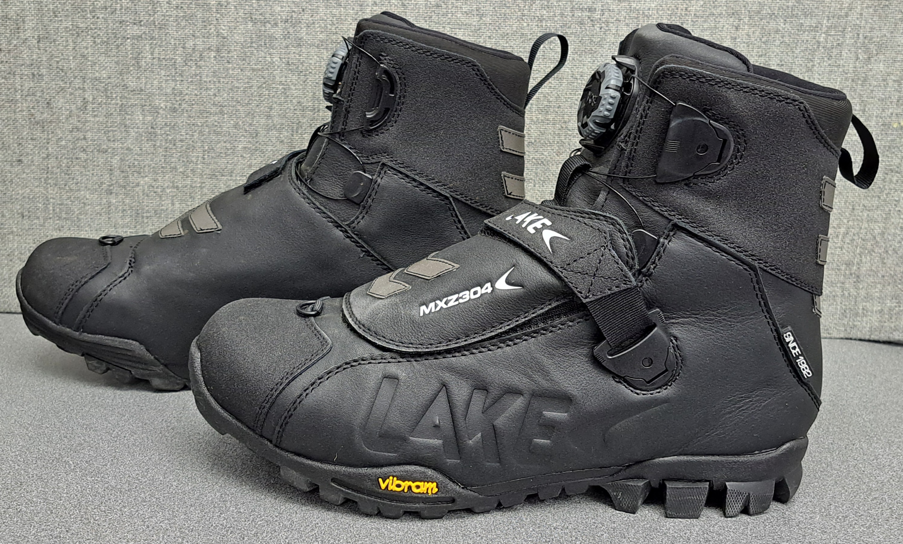Lake MXZ304-X Winter Wide Mountain Bike Shoes - Black, Size Options Available - Picture 10 of 18