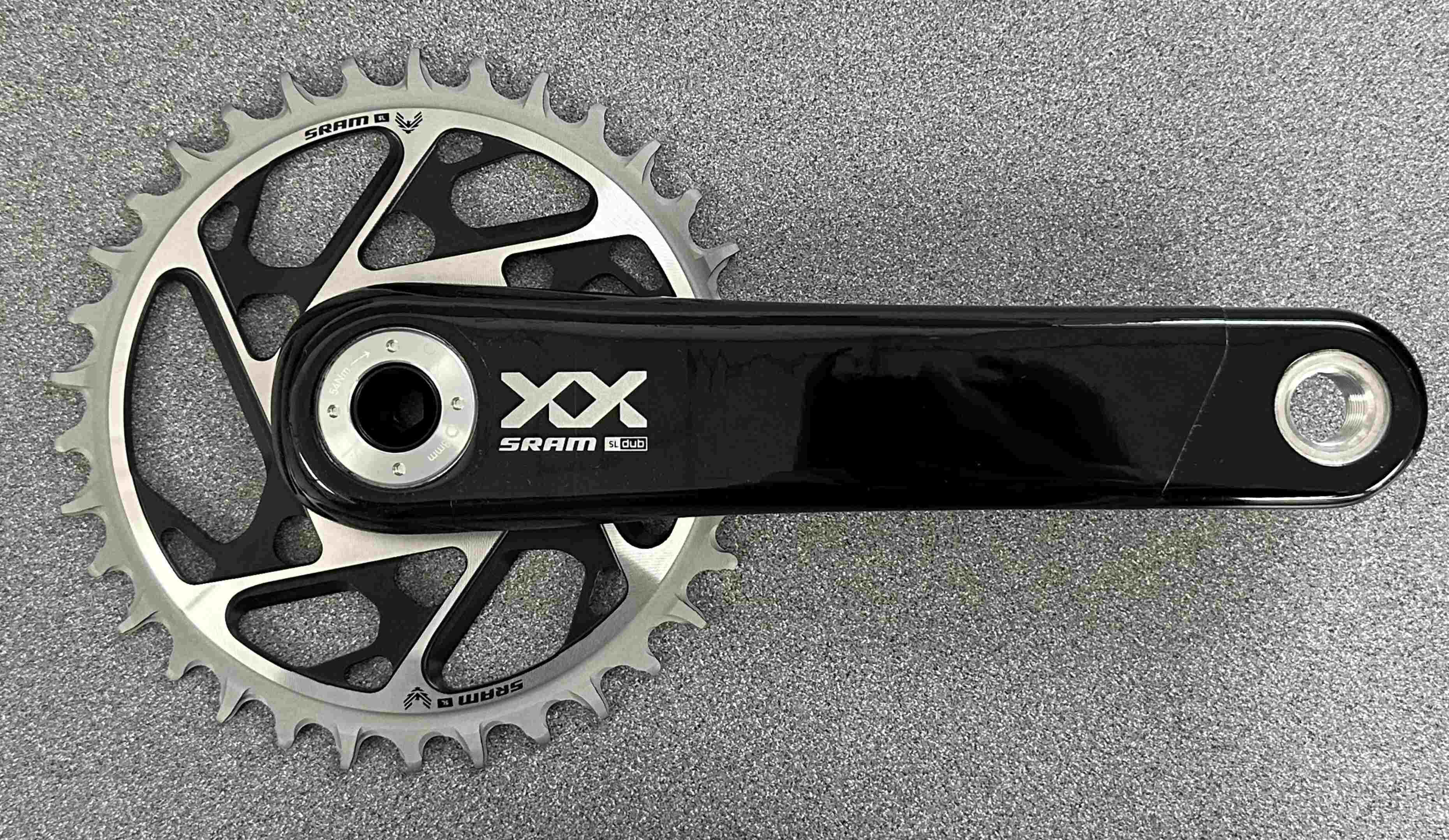 SRAM XX SL Eagle T-Type DM DUB Wide Boost Crankset - 170mm, 34T