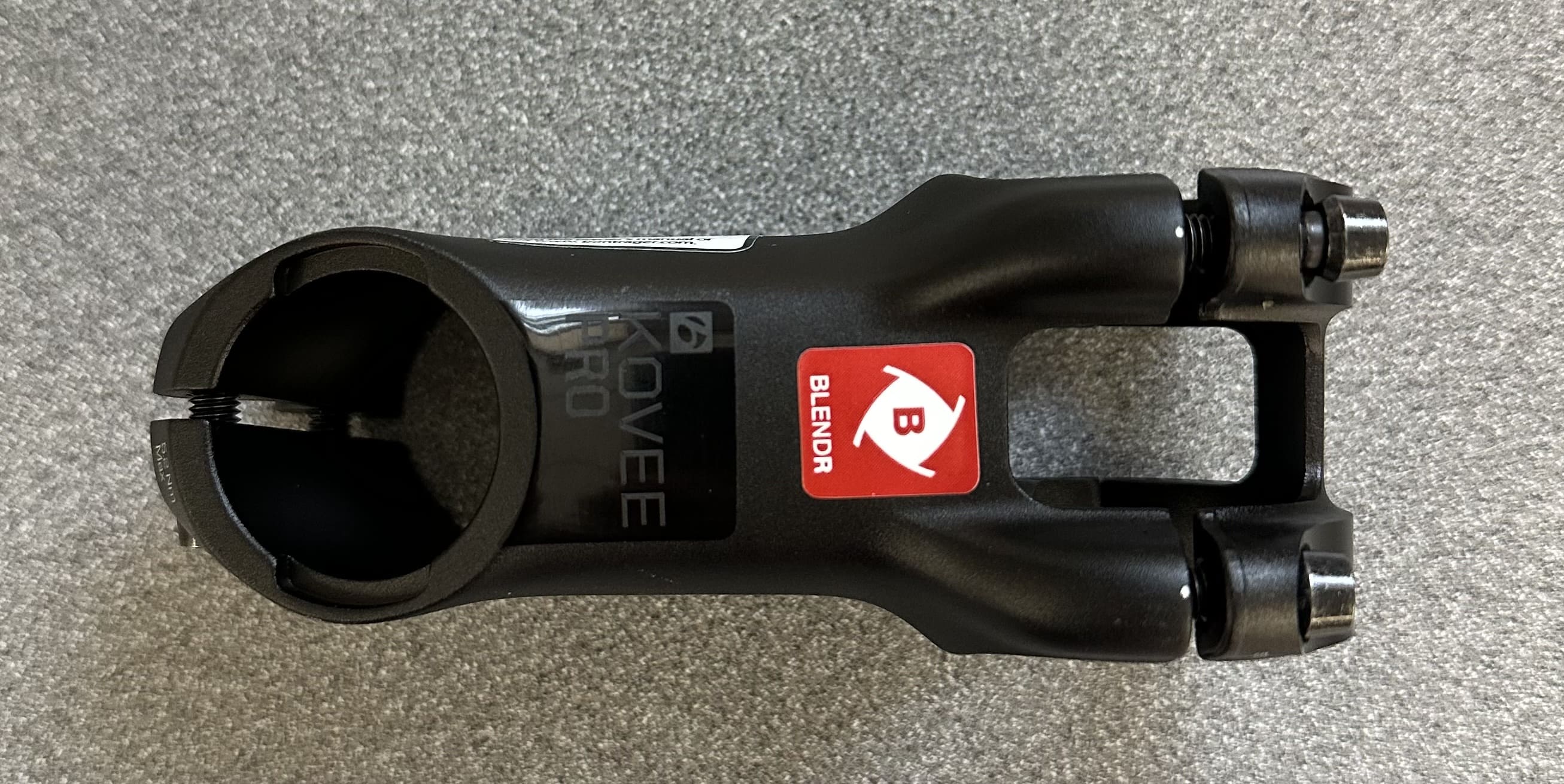 Bontrager Kovee Pro 35 Blendr Stem - 13 deg. x 70mm, Black *OE* | eBay