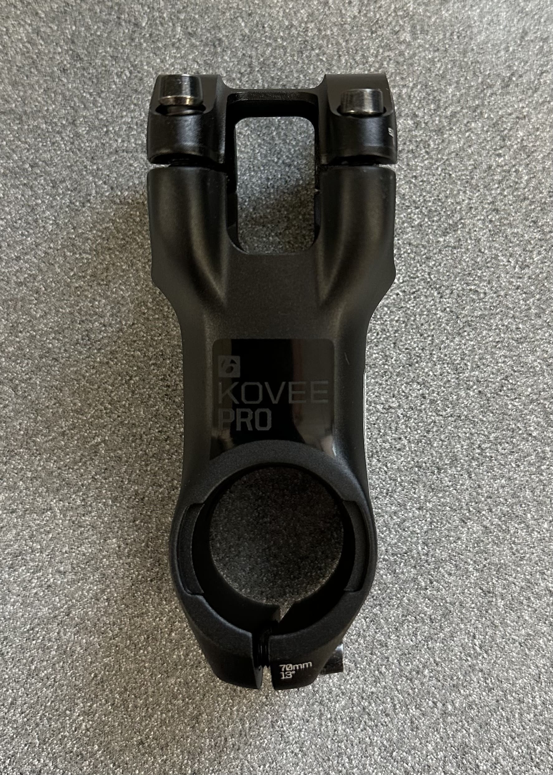 Bontrager Kovee Pro 35 Blendr Stem - 13 deg. x 70mm, Black *OE* | eBay