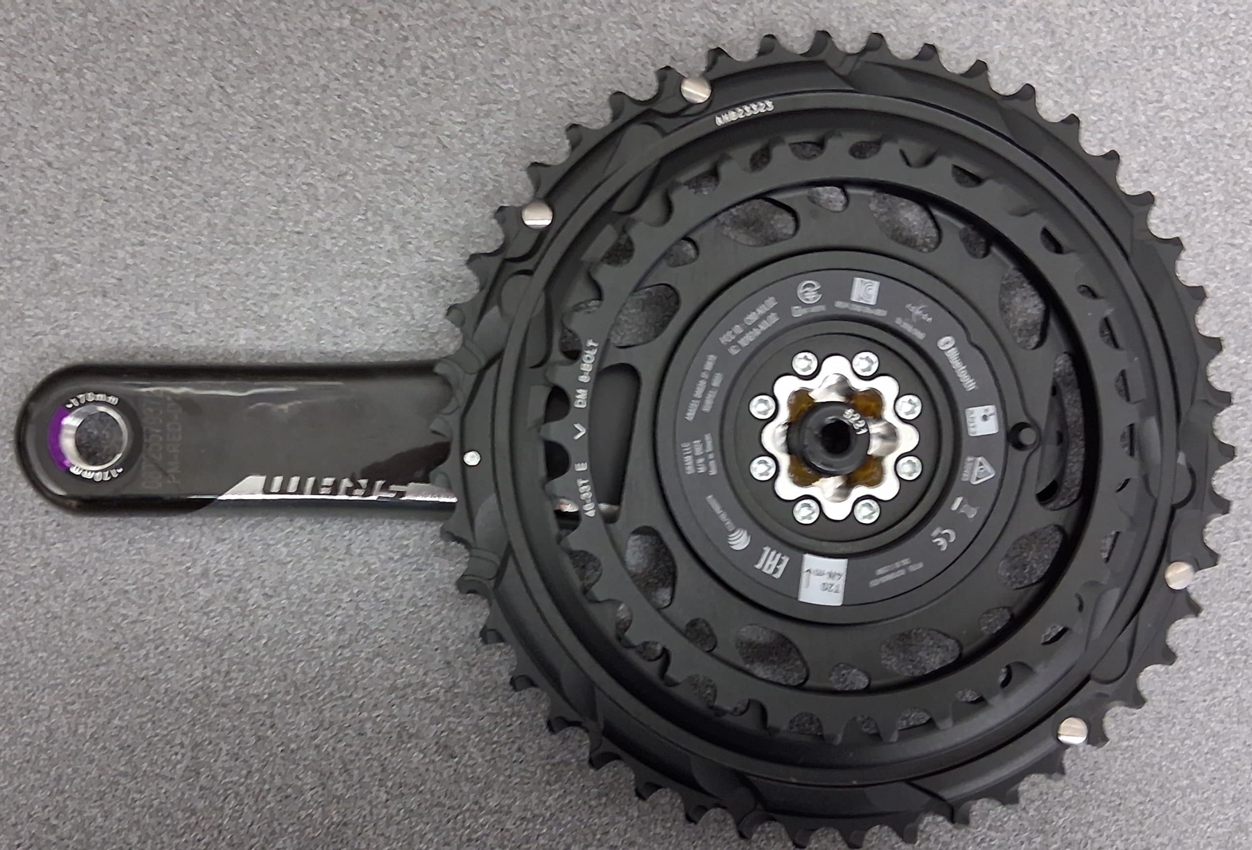 SRAM RED AXS Power Meter Crankset - 170mm, 46/33t, Direct Mount