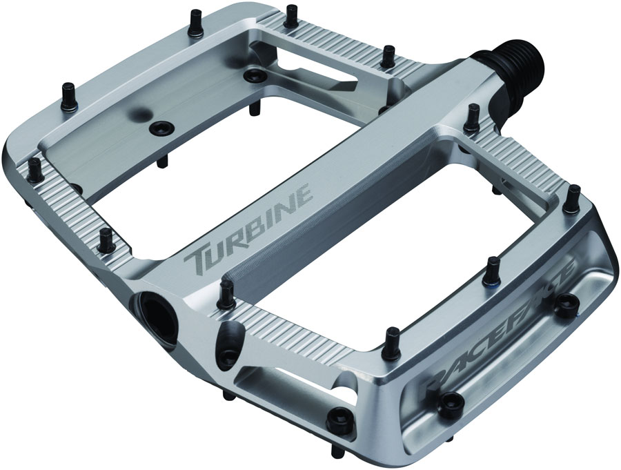 RaceFace Turbine Pedals - Platform, Aluminum, 9/16", Color Options Available
