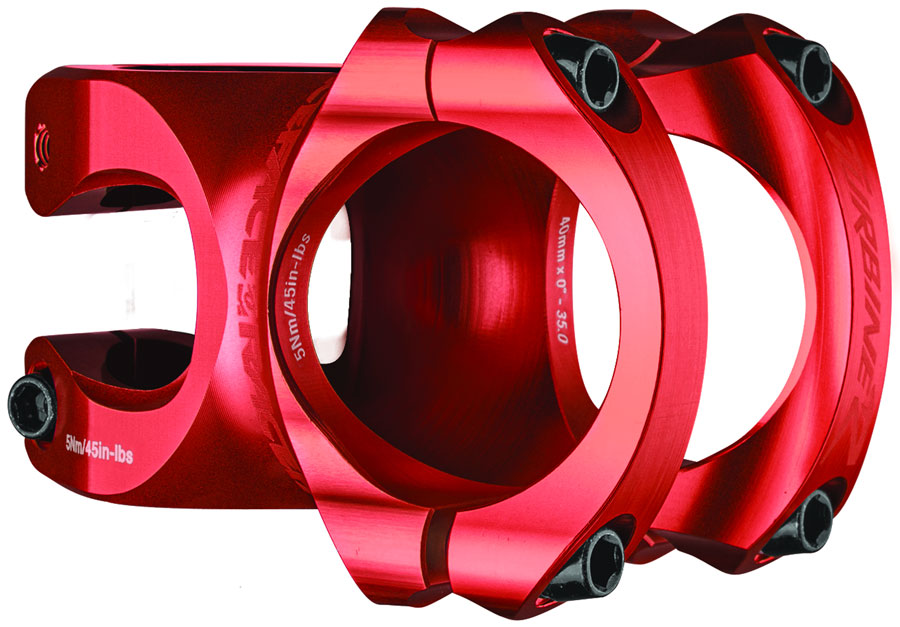 RaceFace Turbine R 35 Stem – 40mm, 35 mm Clamp, +/-0, 1 1/8″, Color Options