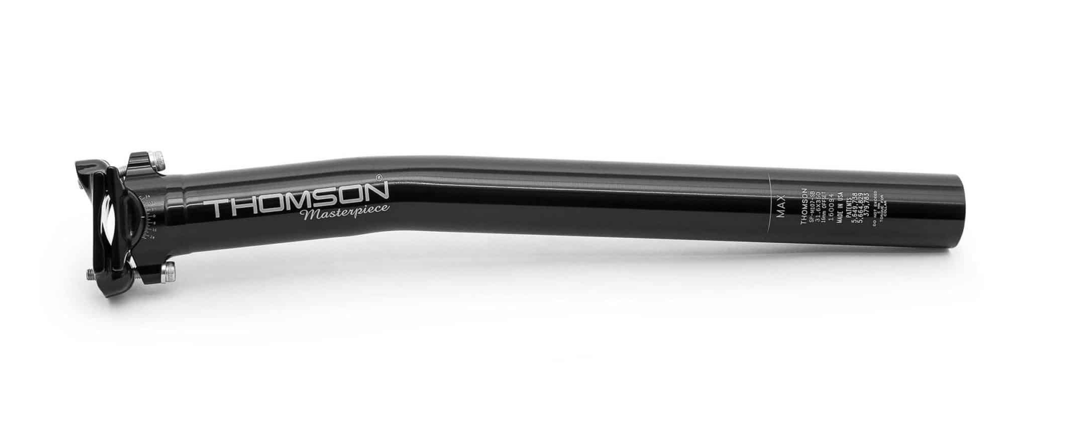 Thomson Masterpiece Setback Seatpost -27.2 x 240mm Black | eBay