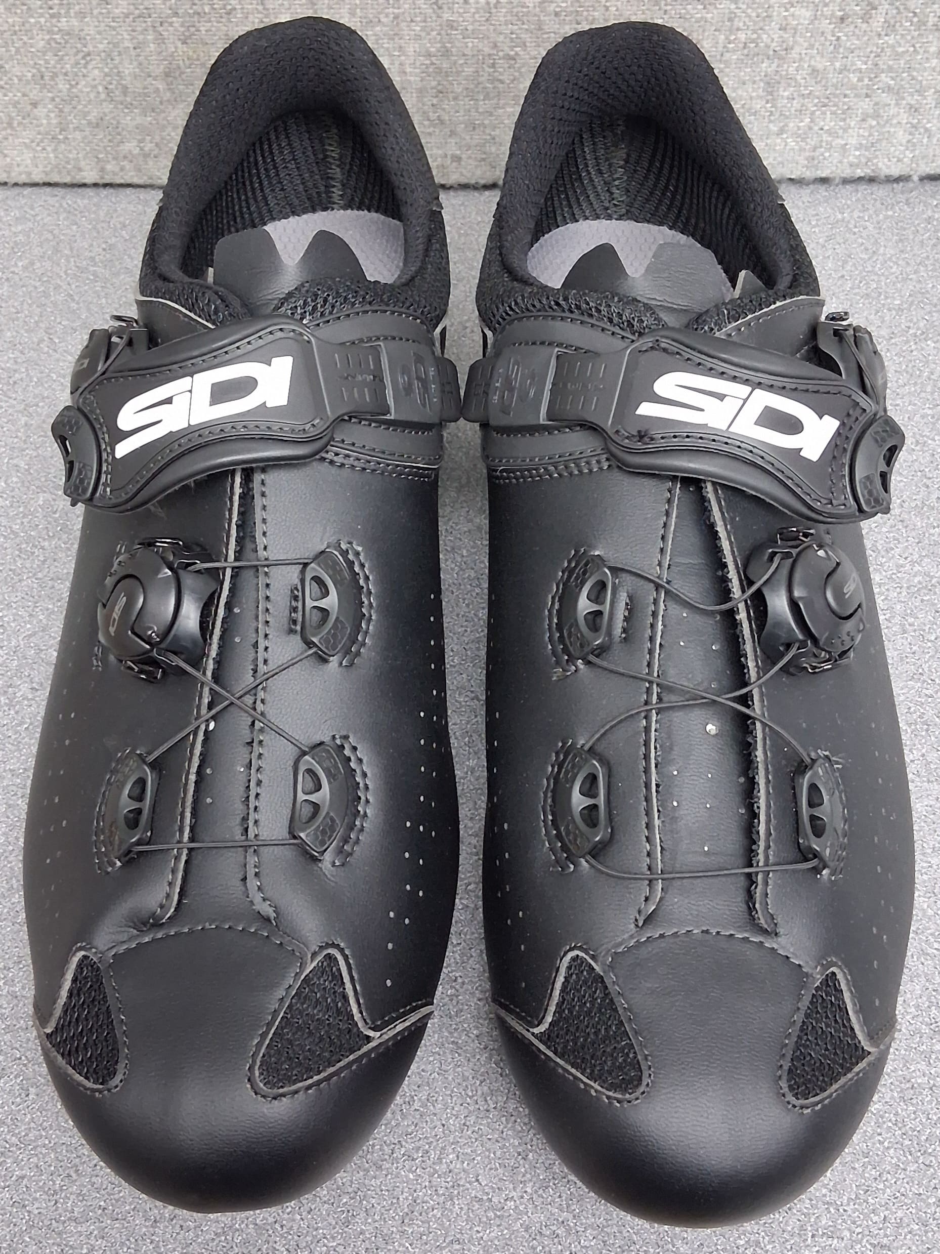 Sidi Genius 10 Mega Wide Road Bike Shoes - Men's, Black, 45.5/11