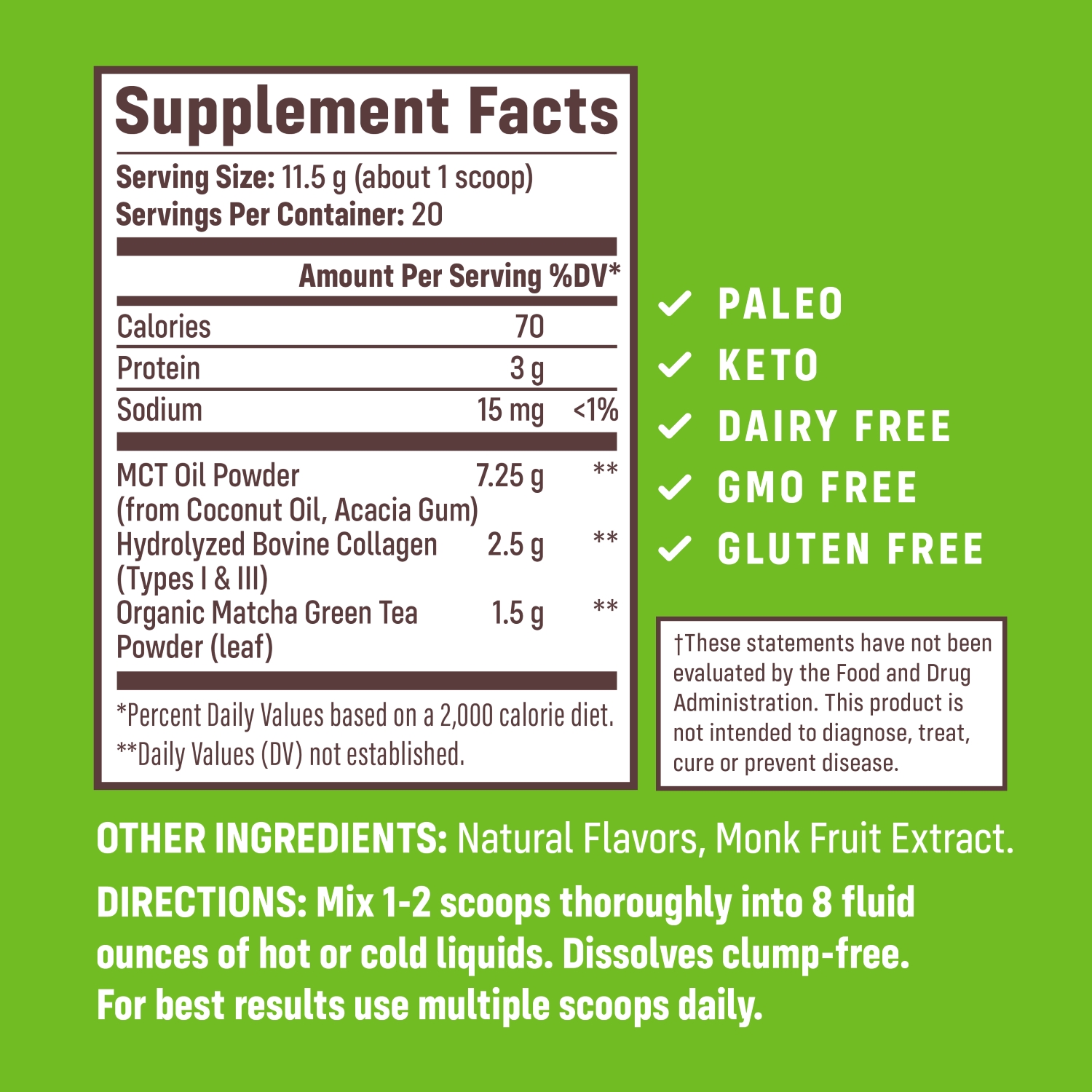 NativePath Collagen Peptides, 20 Servings | eBay