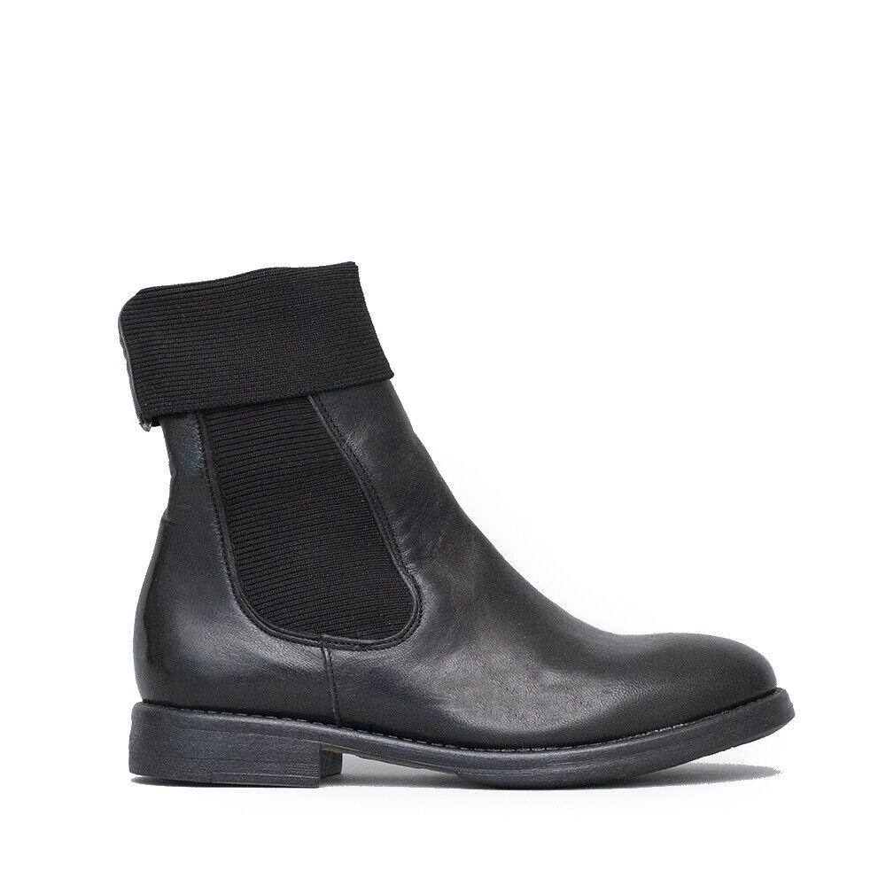 Стивали Темно-КРАСНЫЕ 10405 Donna Stivaletto в Пелле