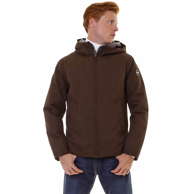 Giacca idrorepellente Colmar 1287-410 Uomo Piumino marrone in poliestere - Foto 3 di 6