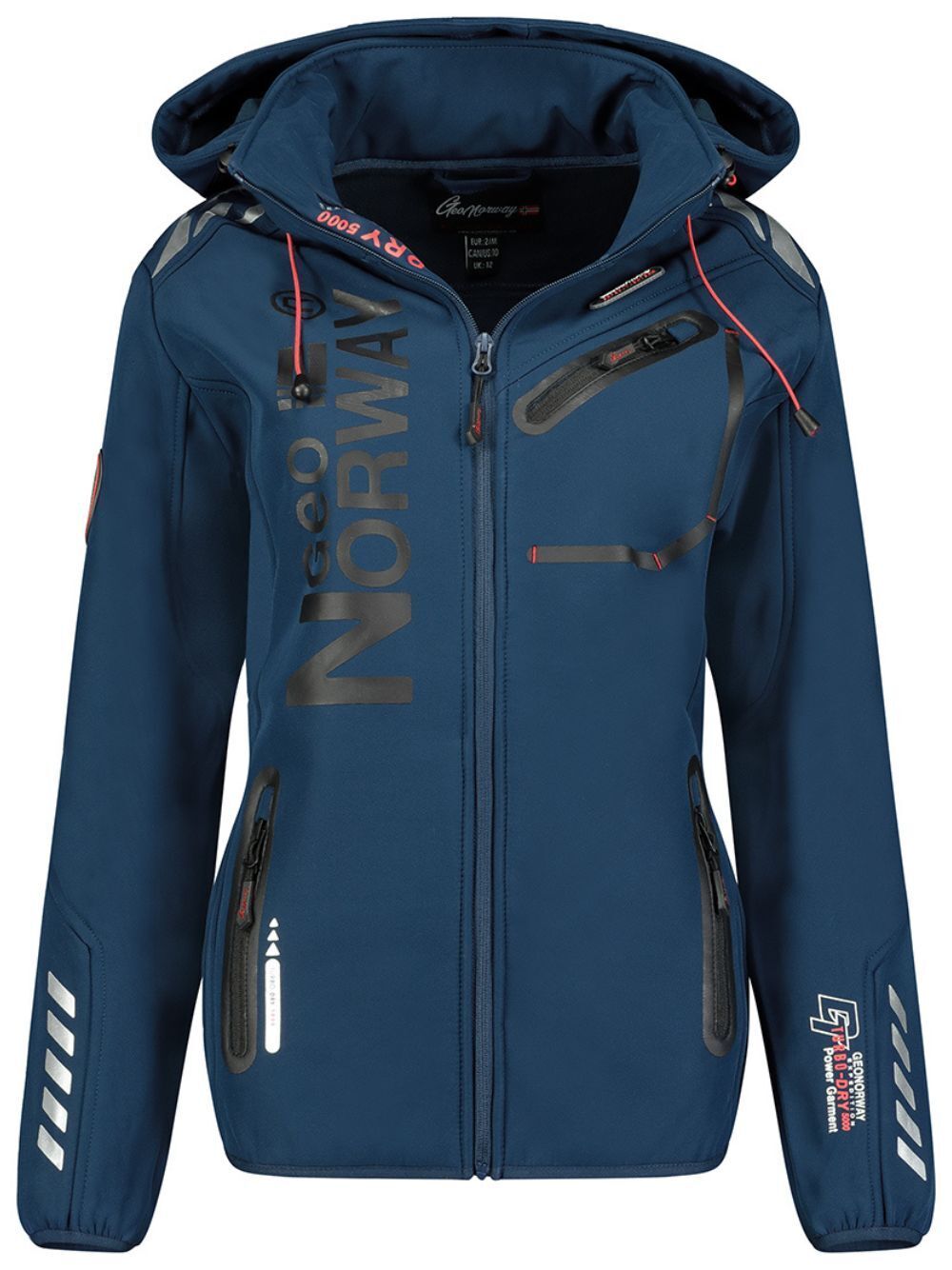 Giacca Geographical Norway REINE Donna giubbotto softshell outdoor - Imagen 4 de 21