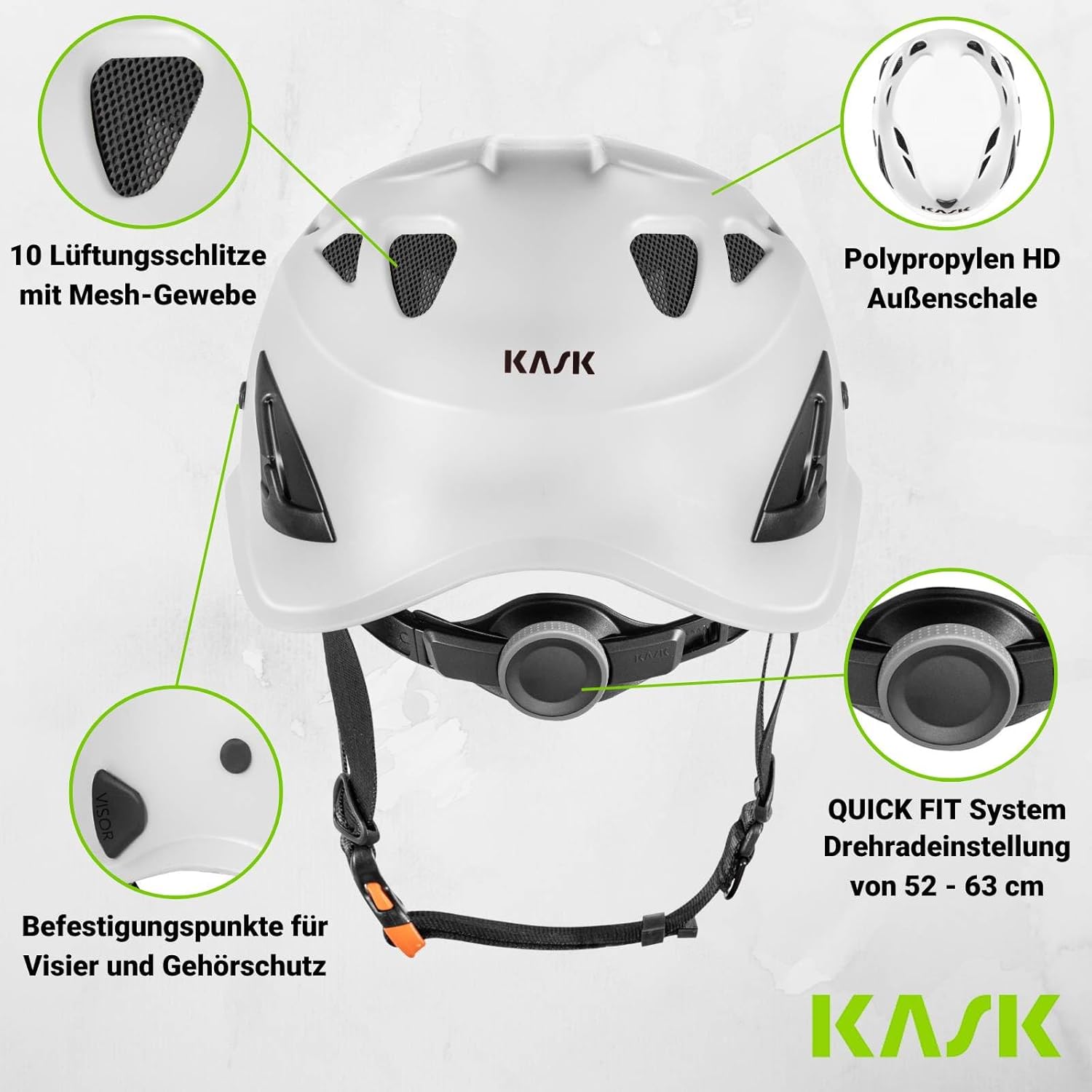 Schutzhelm Kask WHE00104 SuperPlasma AQ EN 397 - Bild 8 von 26