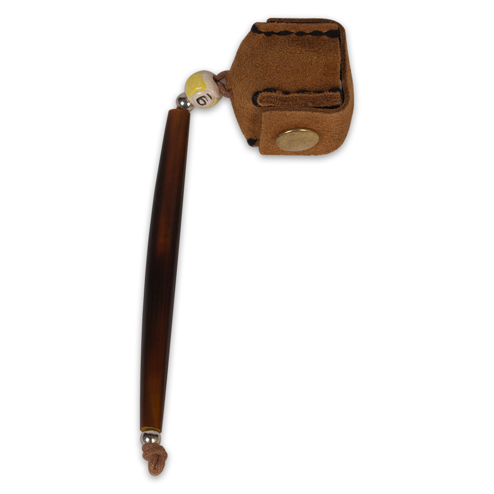 Leather Euro QCECH Pool Cue Chalker