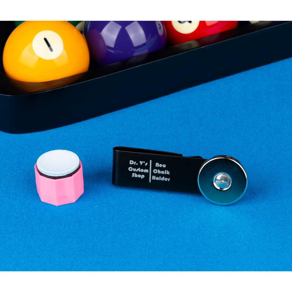 Dr. V's QCNEO Neo Magnetic Pool Cue Chalker Octagon