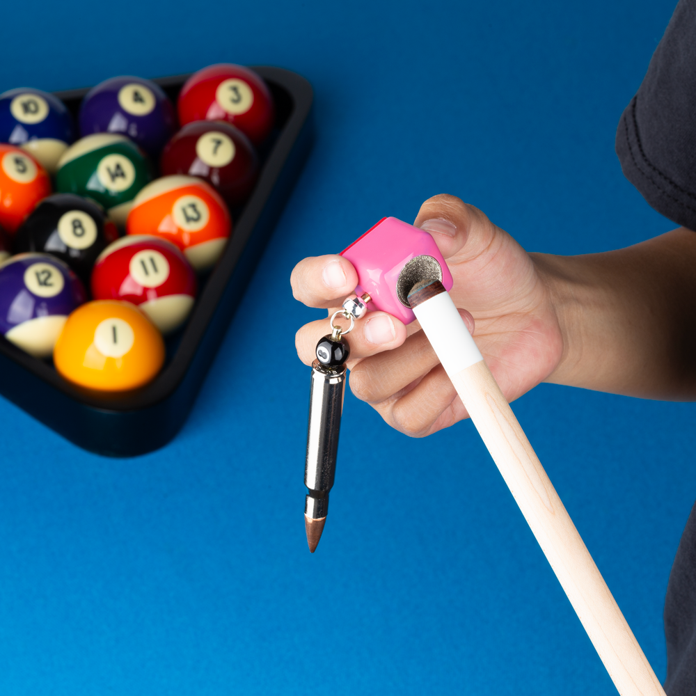 Silver Bullet QCSBCS Pool Cue Chalker with Scuffer