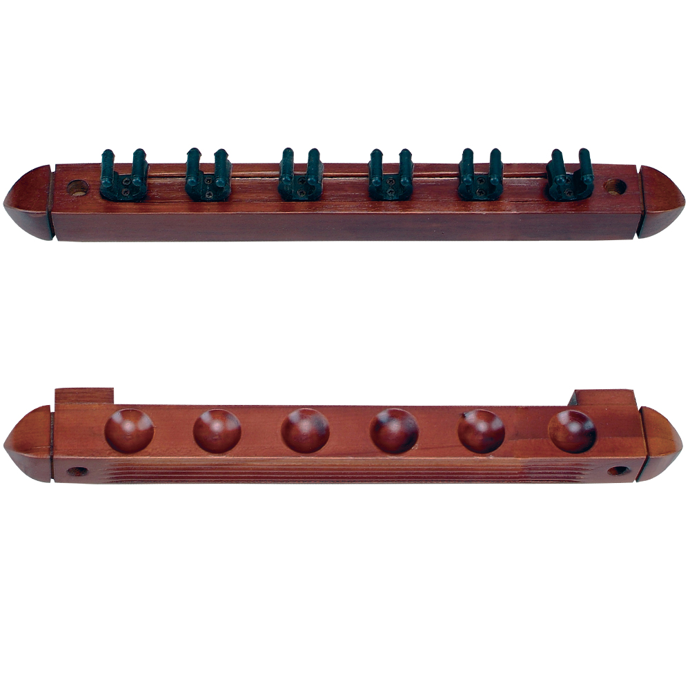 Zweiteiliges 6 Pool Queue WR6S Standard Clip Wandregal Billard Stick Billard Queues - Bild 7 von 10