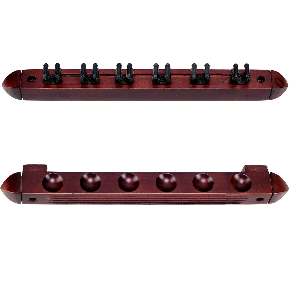 Zweiteiliges 6 Pool Queue WR6S Standard Clip Wandregal Billard Stick Billard Queues - Bild 10 von 10