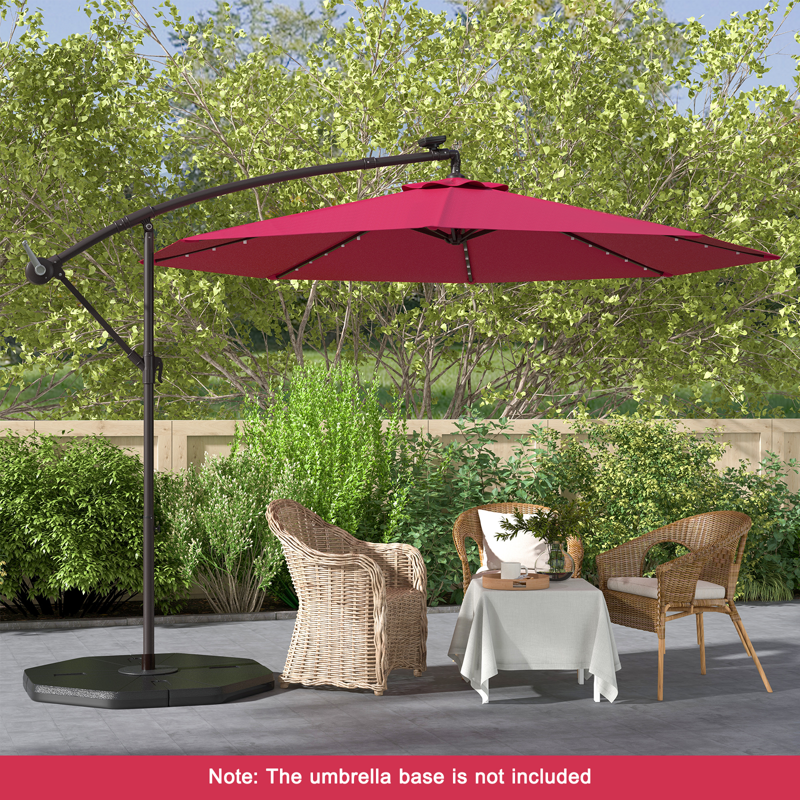 200lb patio umbrella base with wheels Fillable Umbrella Base – Leaders Furniture main image 1