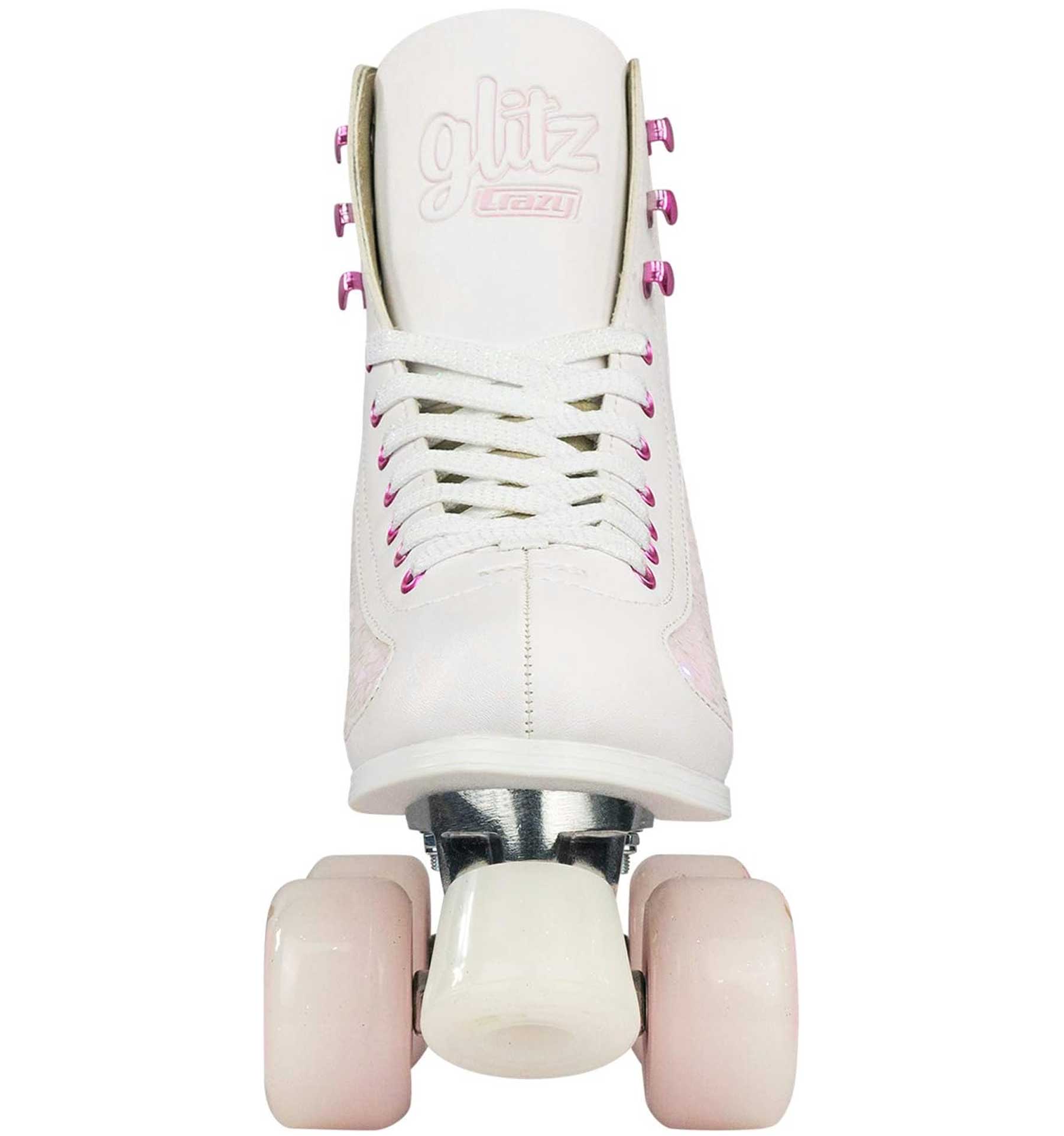 Crazy Skates GLITZ Quad Rollerskates for Girls Women Ladies Sequin Roller Size - Picture 25 of 39