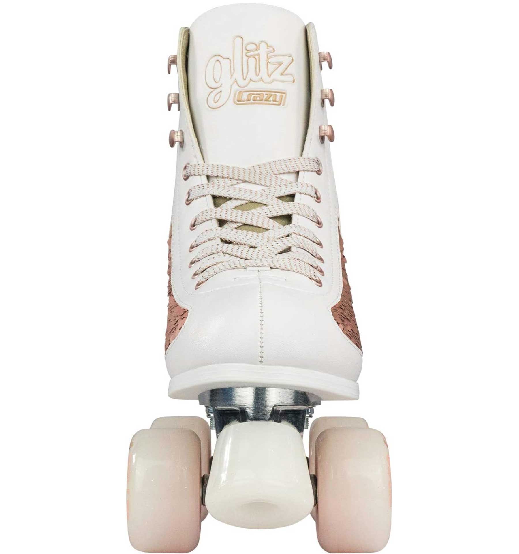Crazy Skates GLITZ Quad Rollerskates for Girls Women Ladies Sequin Roller Size - Picture 34 of 39