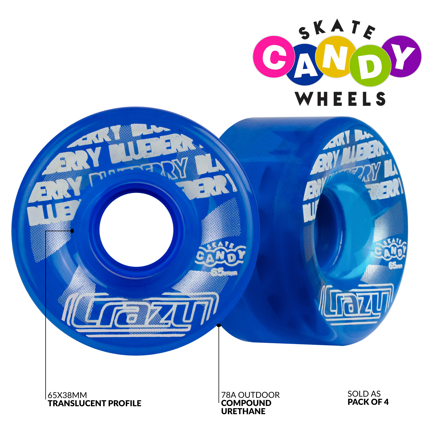 Wheel Candy - Roller Skate Wheels - Picture 8 of 33