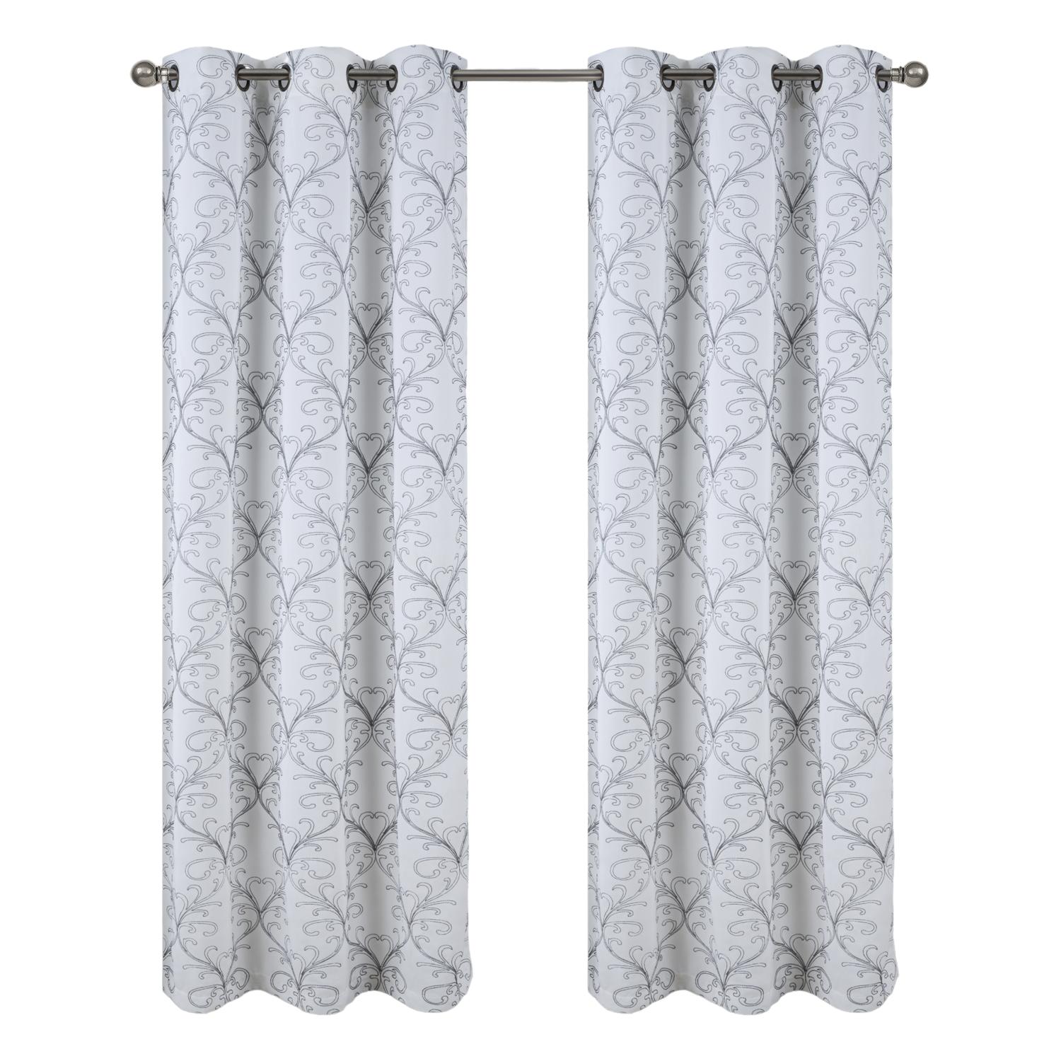 RT Designer Collection Kimber bestickter Verdunkelungseinsatz weiß - Bild 8 von 15