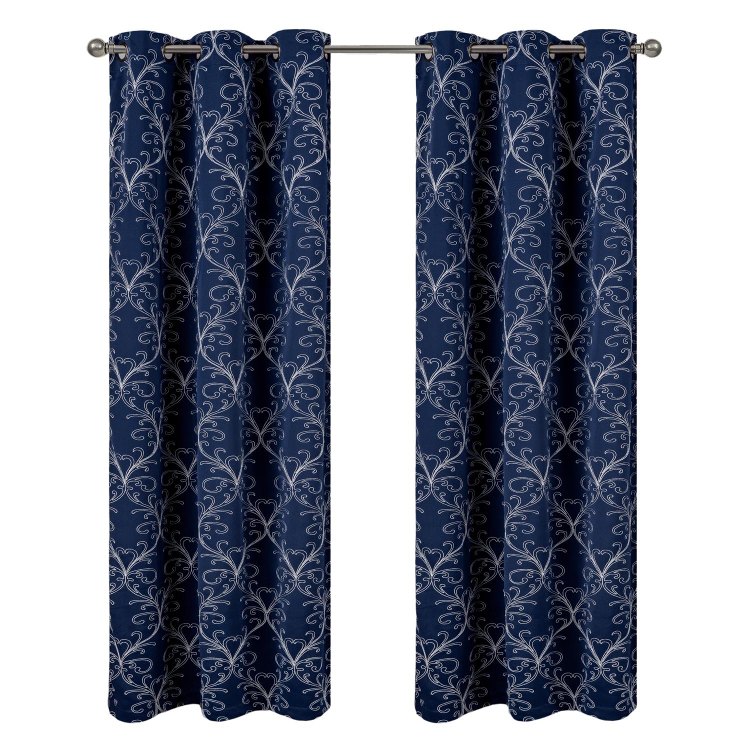 RT Designer Collection Kimber bestickter Verdunkelungseinsatz marine - Bild 9 von 15