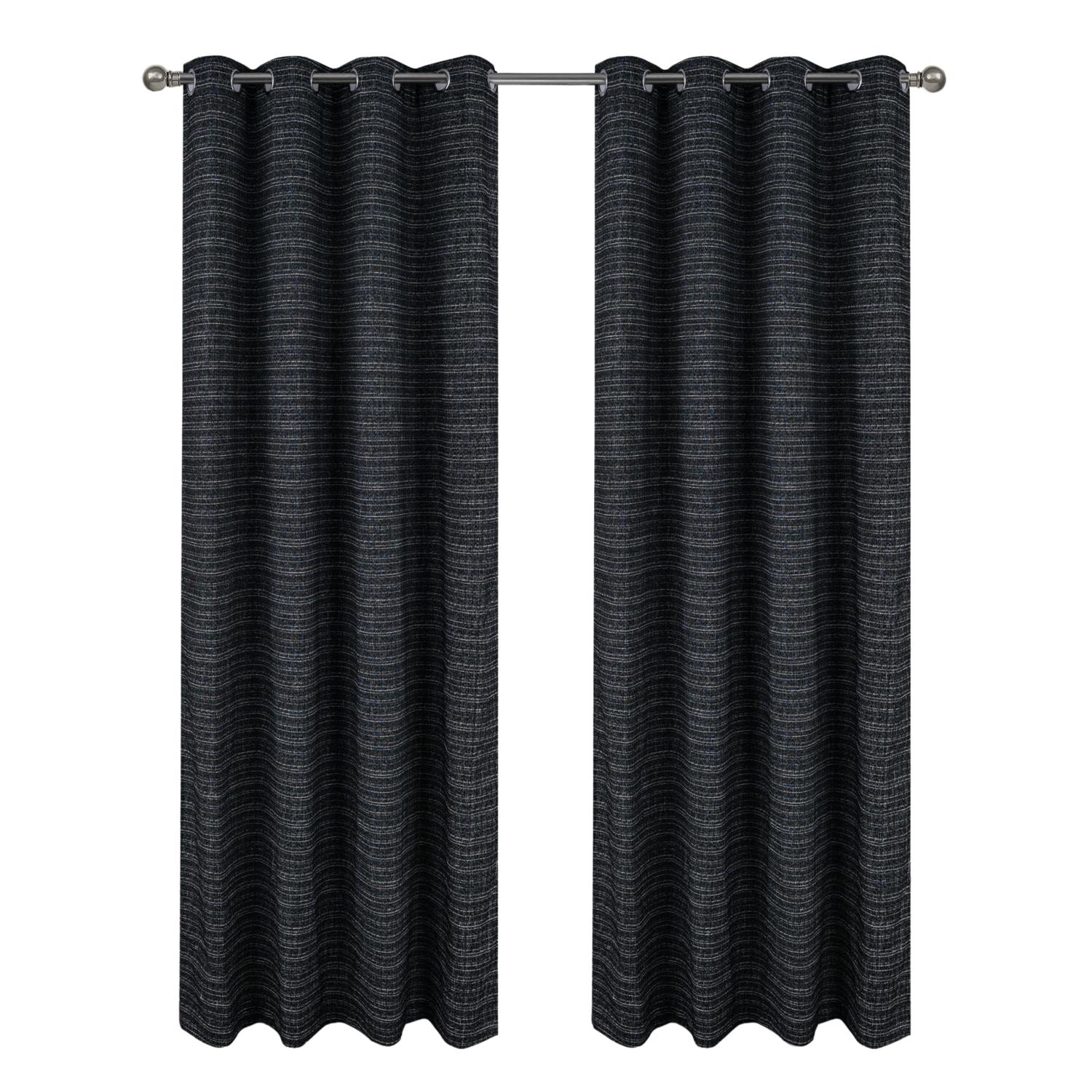 RT Designer Collection Kensington Jacquard Foam Backed Panel Black - Picture 9 of 15