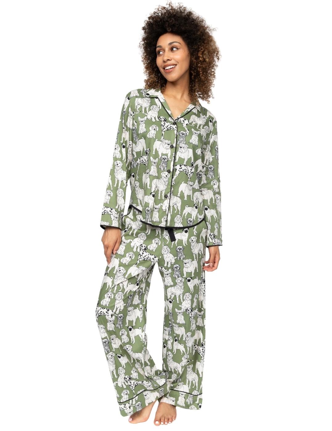 Cyberjammies Nancy Pyjama Bottoms Dog Print Womens Comfortable Nightwear 0655 - Picture 88 of 90