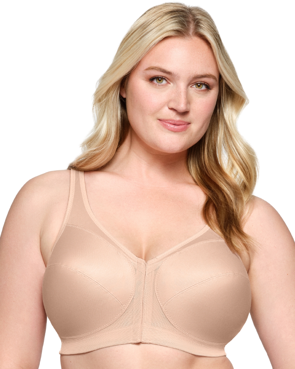 Glamorise MagicLift Bra Minimizer Non-Wired Non-Padded Womens Bras 1003