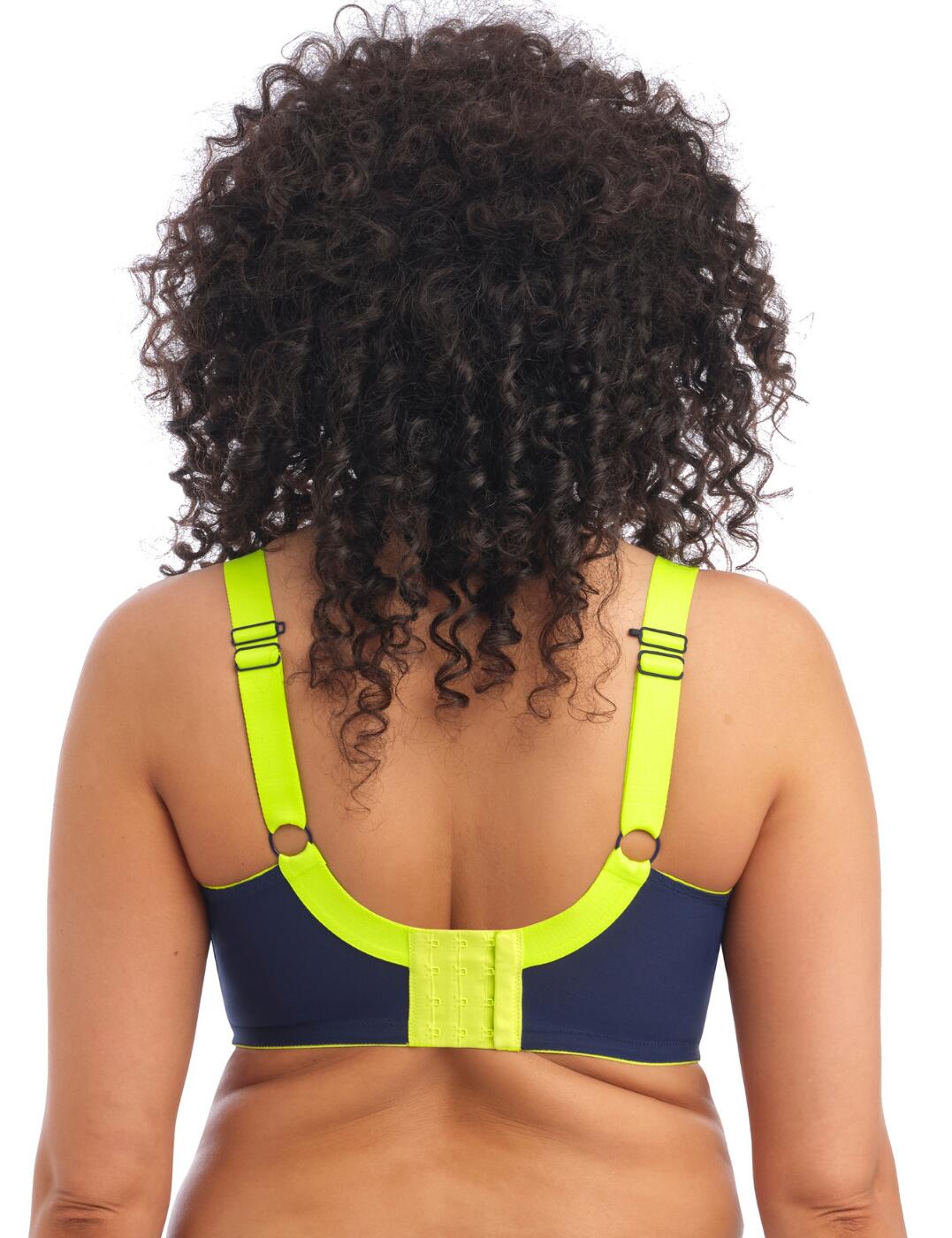 Elomi Energise Sports Bra 8041 Underwired Full Cup Supportive Womens Gym Bras - Picture 7 of 16