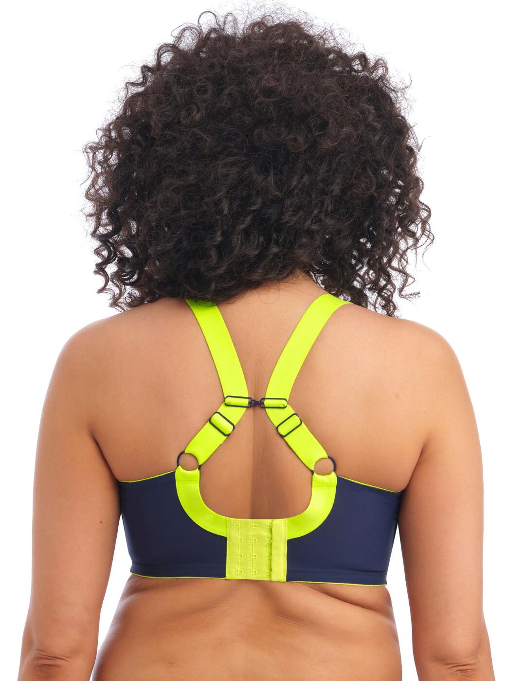 Elomi Energise Sports Bra 8041 Underwired Full Cup Supportive Womens Gym Bras - Picture 8 of 16