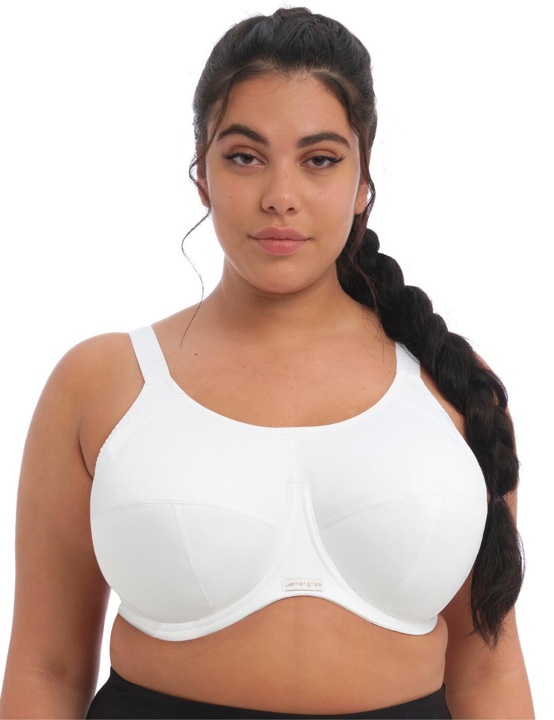 Elomi Energise Sports Bra 8041 Underwired Full Cup Supportive Womens Gym Bras - Picture 14 of 16