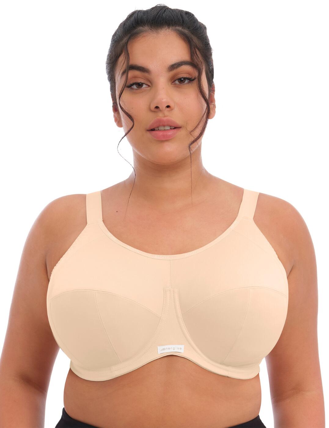 Elomi Energise Sports Bra 8041 Underwired Full Cup Supportive Womens Gym Bras - Picture 11 of 16
