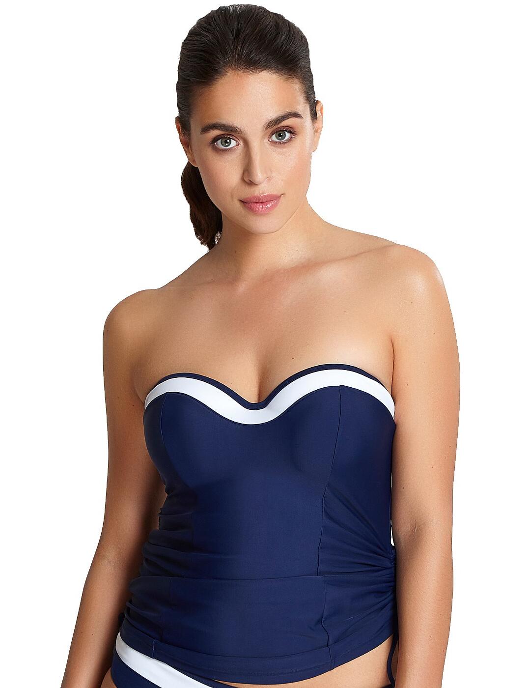 SW1091 Panache Anya Cruise  Moulded Bandeau Tankini Top
