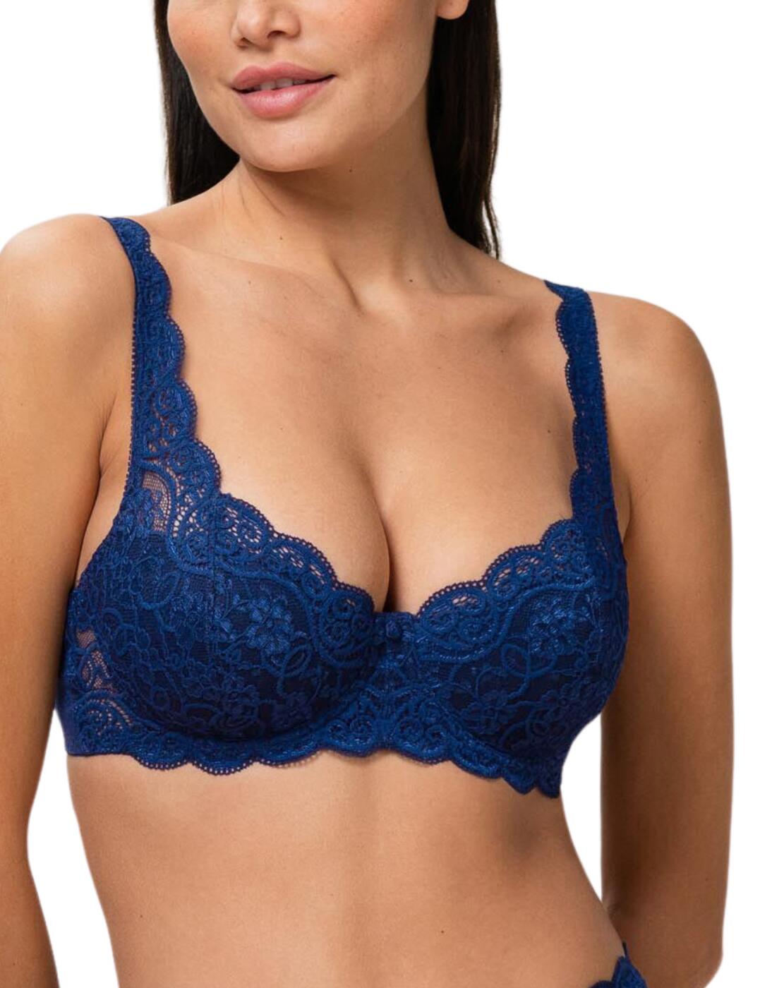 Triumph Amourette 300 Bra Underwired Padded Lacy Womens Lingerie 10166798 - Picture 9 of 27