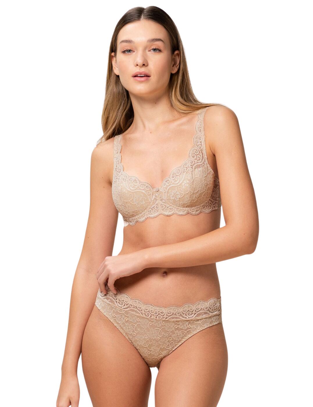 Triumph Amourette 300 Bra Underwired Padded Lacy Womens Lingerie 10166798 - Picture 21 of 27