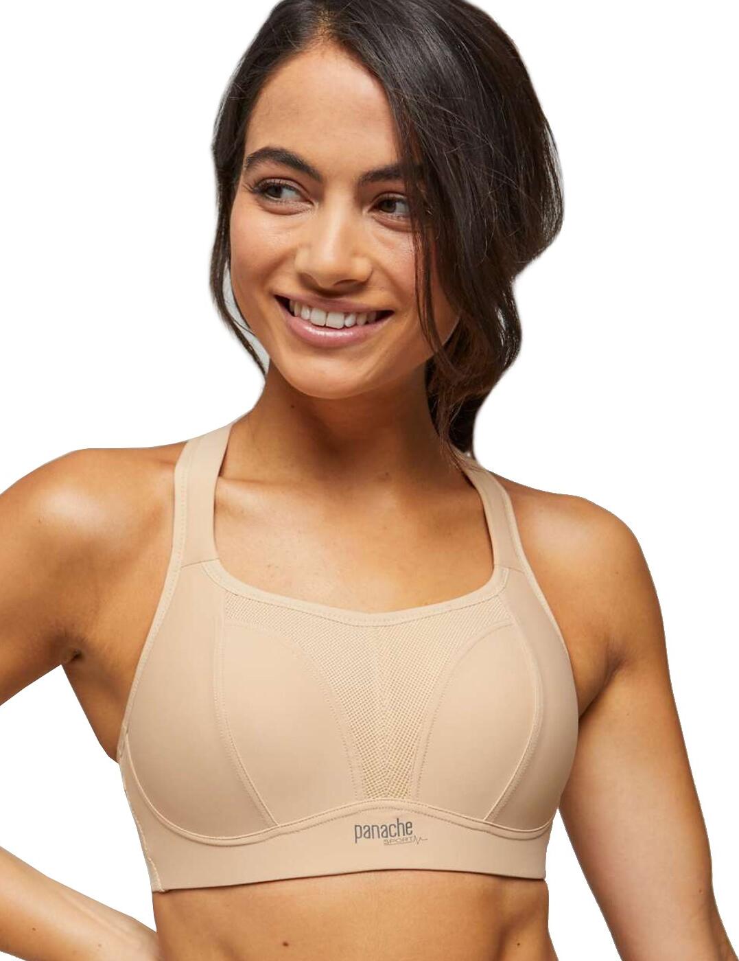 Panache Sports Bra Non Wired High Impact Support Womens Active Sportswear 7341A - Picture 17 of 38