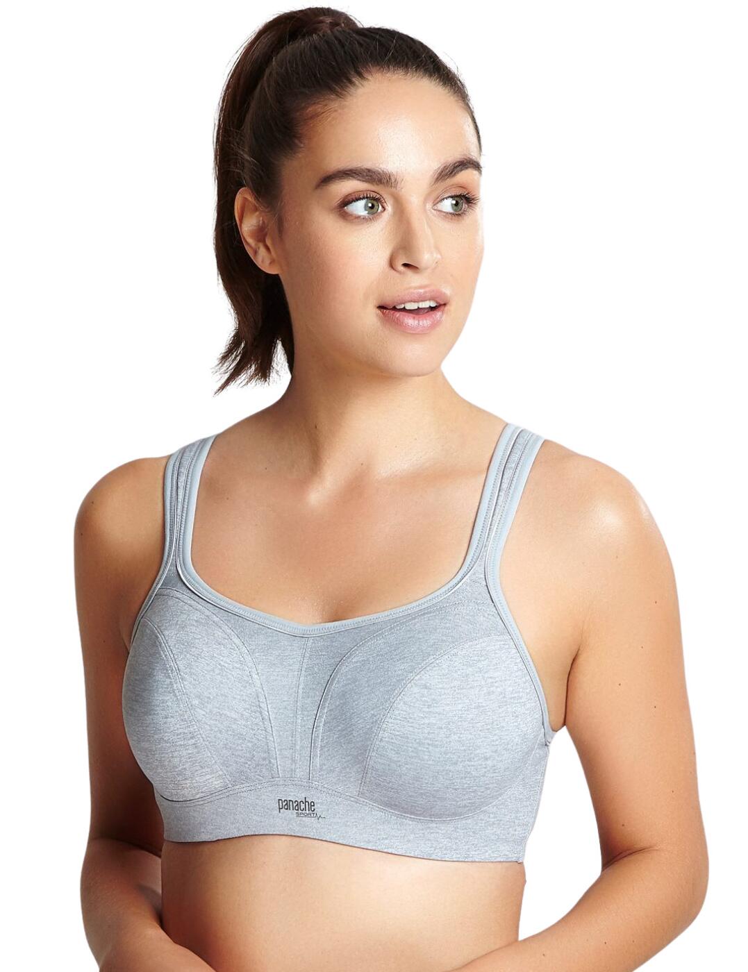 Sujetador deportivo Panache Ultimate con aros sin relleno para mujer ropa deportiva activa 5021 - Imagen 39 de 64