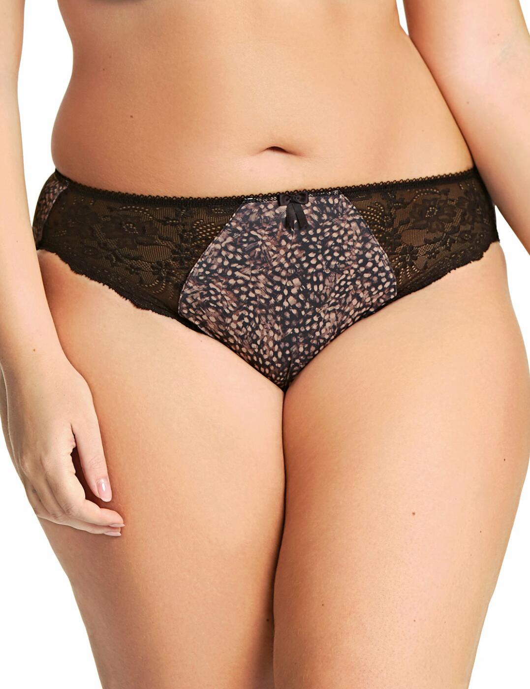 Elomi Morgan Brief Full Coverage Knickers Womens Full Figure Lingerie 4115 - Picture 8 of 18