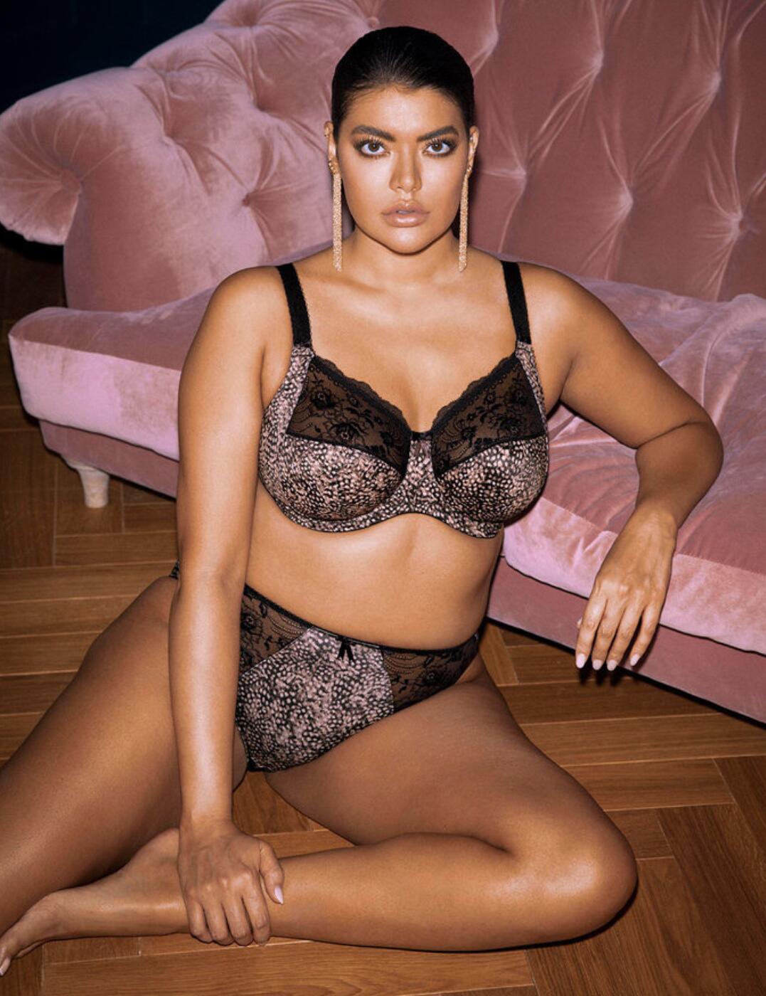 Elomi Morgan Brief Full Coverage Knickers Womens Full Figure Lingerie 4115 - Picture 12 of 18