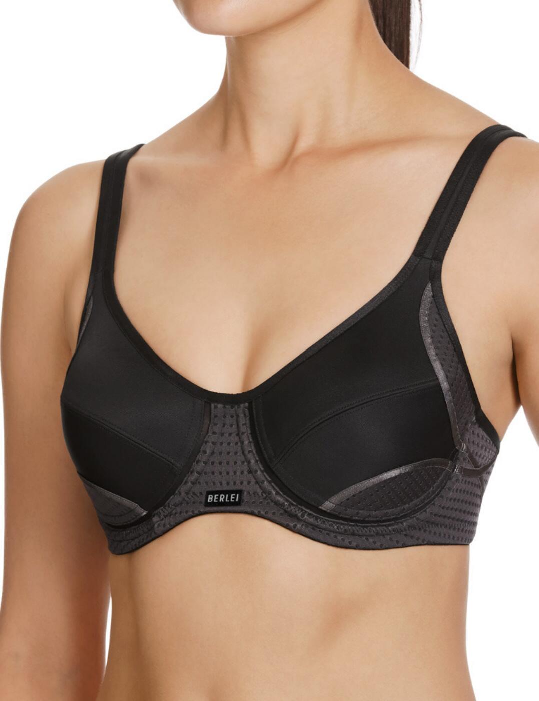 Berlei Electrify Mesh Padded Sports Bra YYPV Womens Underwired Sports Bras - Picture 5 of 17