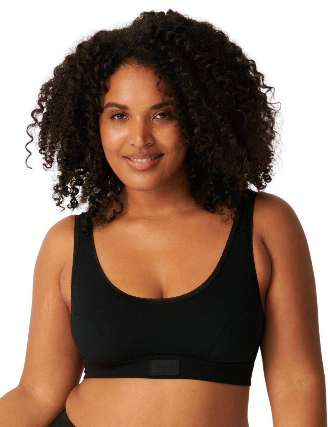 Sloggi Double Comfort Soft Bra Top Womens Bralette Crop Tops 10022574 - Picture 2 of 9