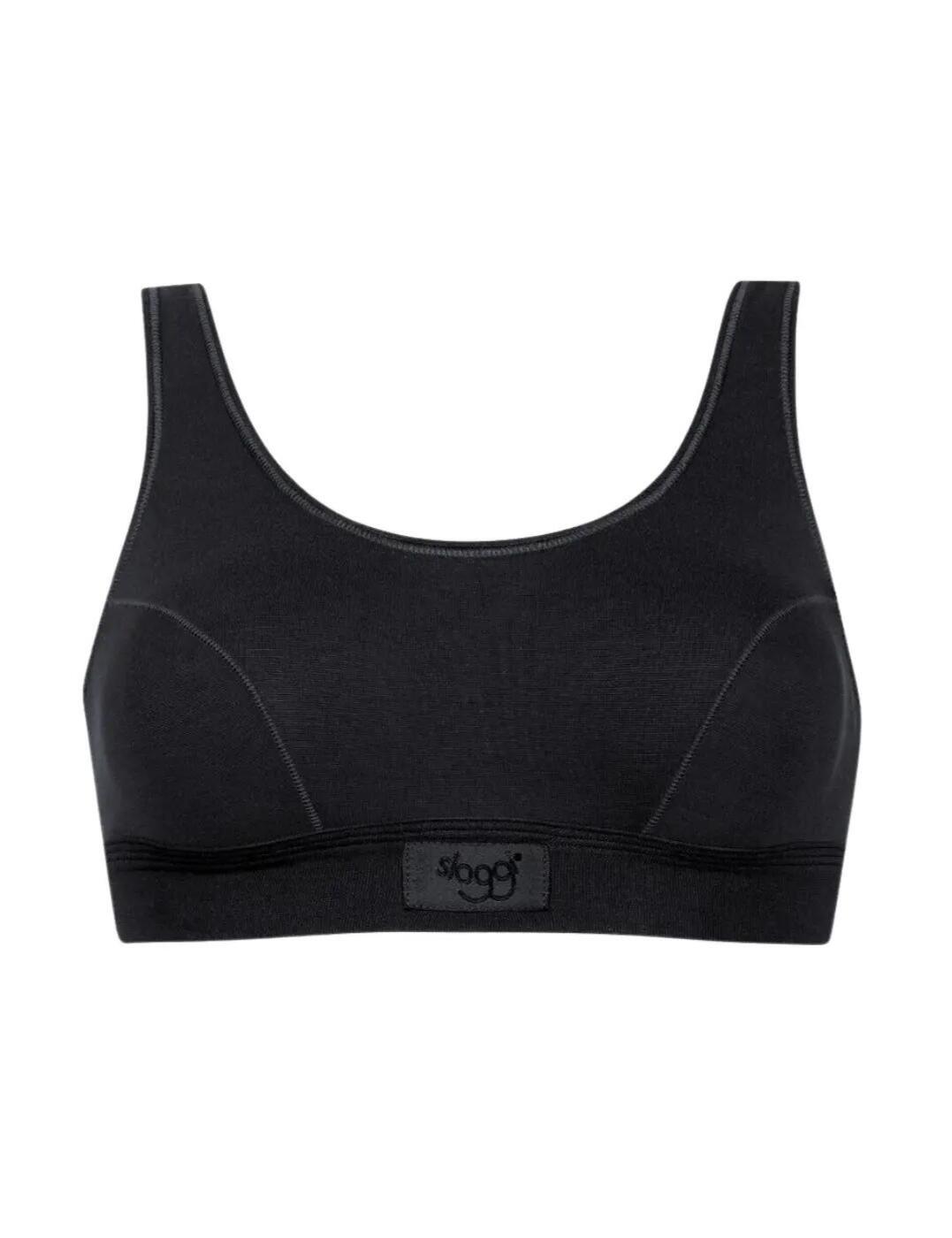 Sloggi Double Comfort Soft Bra Top Womens Bralette Crop Tops 10022574 - Picture 3 of 9