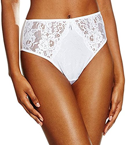 Pour Moi Jacquard Brief Knickers Womens Lingerie White Briefs 3821 12 M