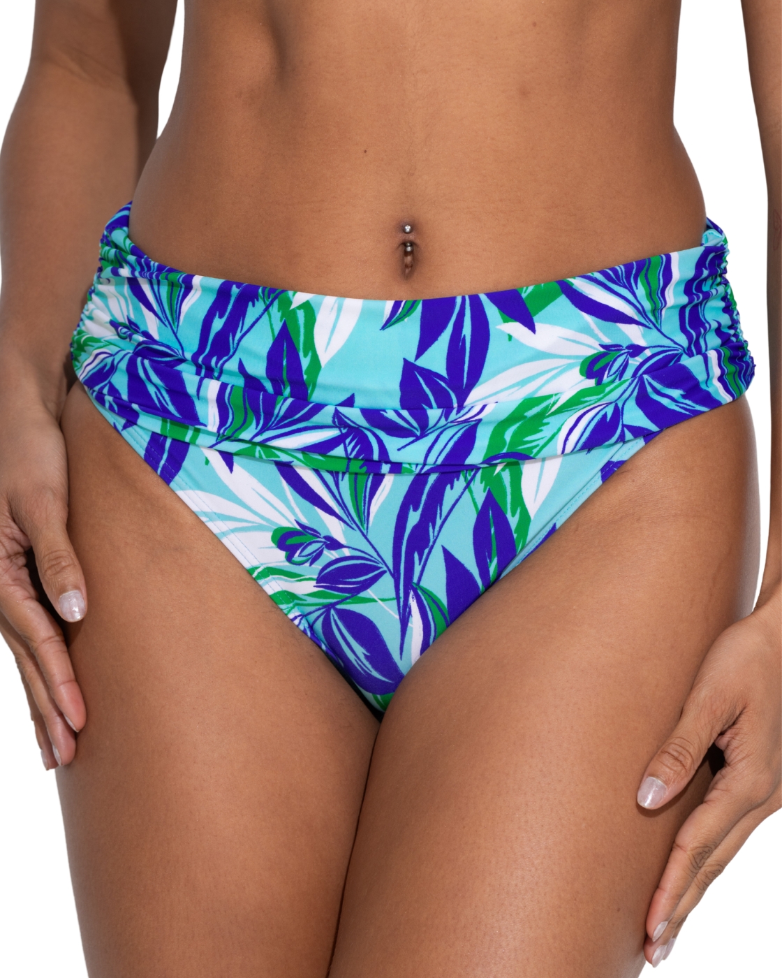 Pour Moi Santa Monica Bikini Brief Foldover Womens Swimwear 27993