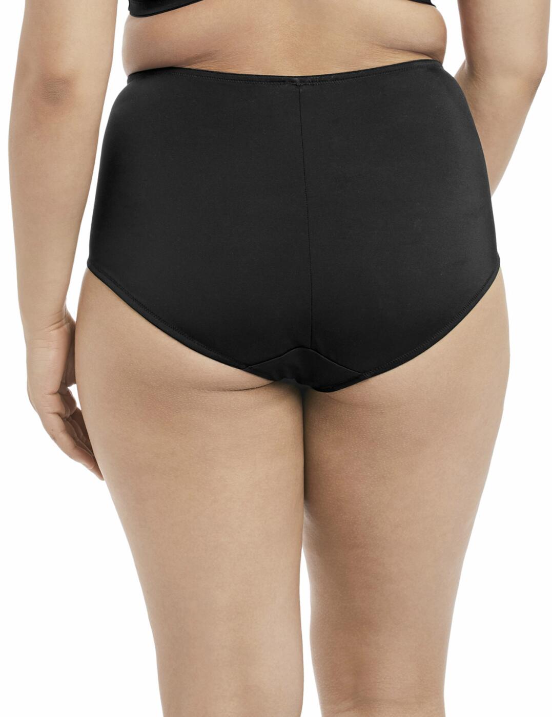 Elomi Sachi Full Deep Brief Black Knickers 4358 New Sexy Elomi Lingerie - Picture 8 of 36