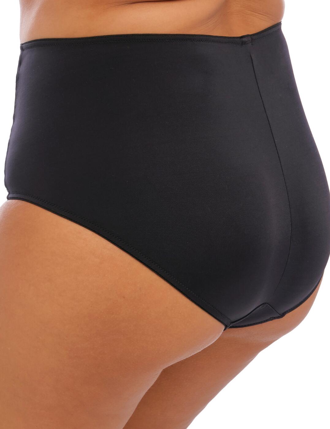 Elomi Sachi Full Deep Brief Black Knickers 4358 New Sexy Elomi Lingerie - Picture 21 of 36