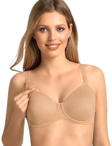40D Anita Maternity Basic Nursing Bra 5036 Underwired Drop Cup Maternity Bras