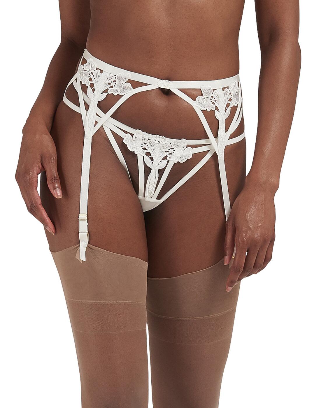 Bluebella Nova Suspender Belt 34803 Sexy Suspenders Womens Lingerie Ivory - Picture 10 of 41