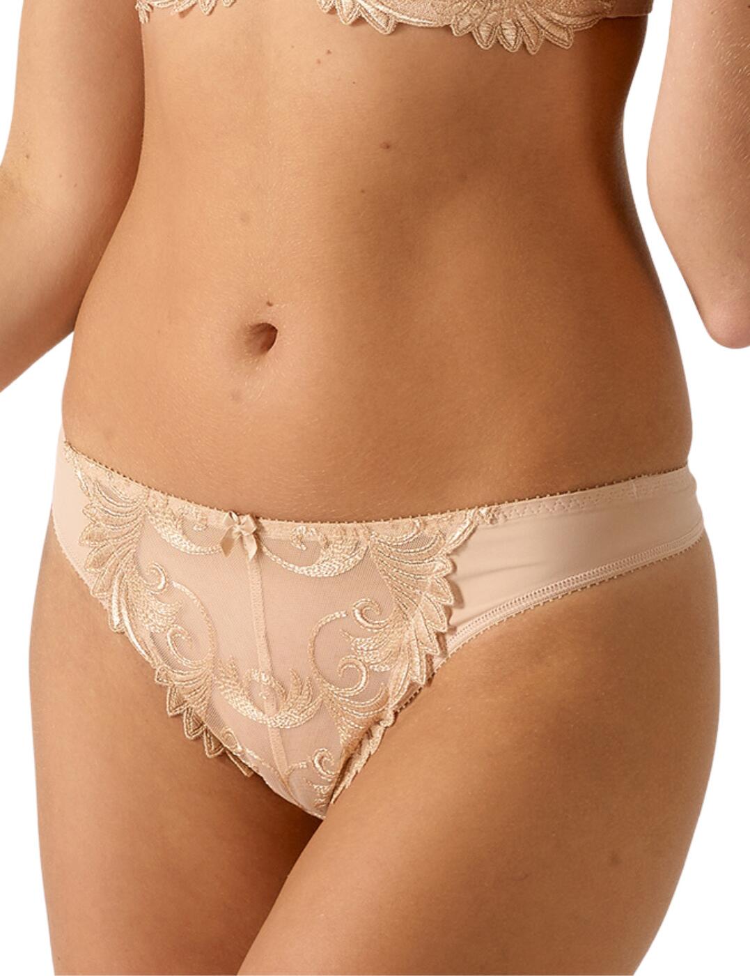 Empreinte Thalia Thong 0156 Womens Luxury Floral Embroidery Lingerie - Picture 9 of 14